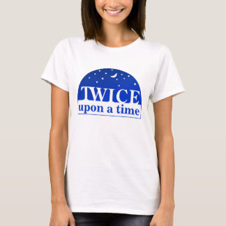T-shirt Duas vezes em cima de um momento