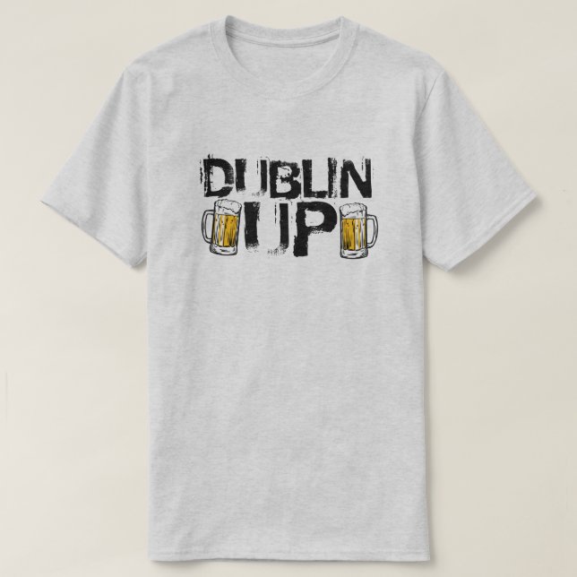T-shirt Dublin Up Ruas. (Frente do Design)