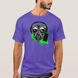 T-shirt Dubstep Gasmask