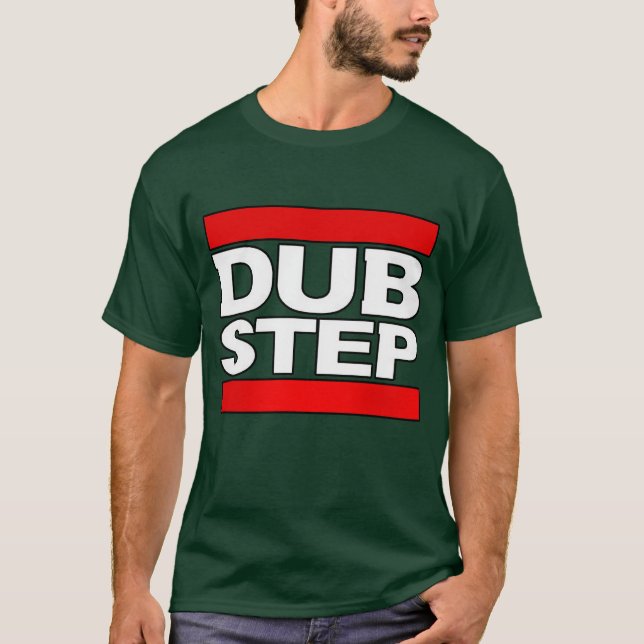 T-shirt DUBSTEP livres remix o baixo do balanço da (Frente)