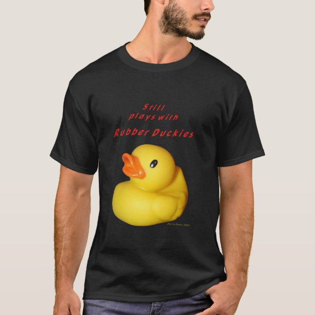 T-shirt Ducky de borracha (Frente)
