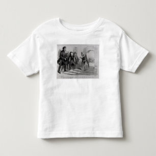 T-shirt Dumas, Hugo e Balzac procurando sua admissão