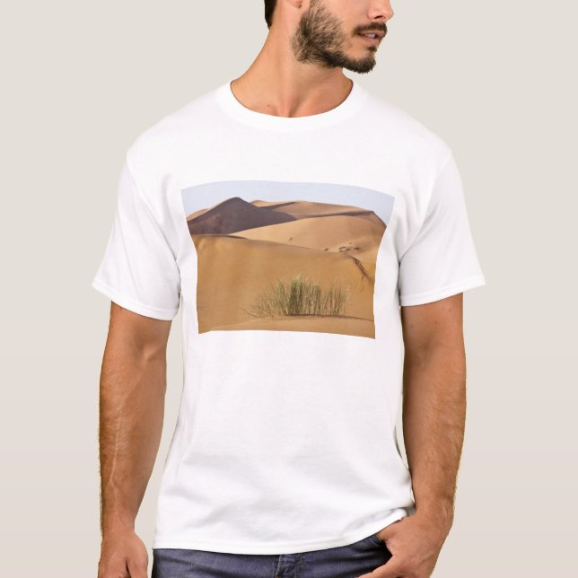 T-shirt dunas de areia, deserto do Saara, Marrocos (Frente)