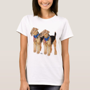 T-shirt Duo de Bandeiras Patrióticas