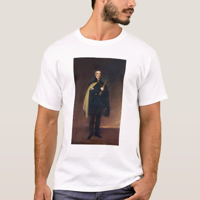 T-shirt Duque de Arthur Wellesley de Wellington (Frente)