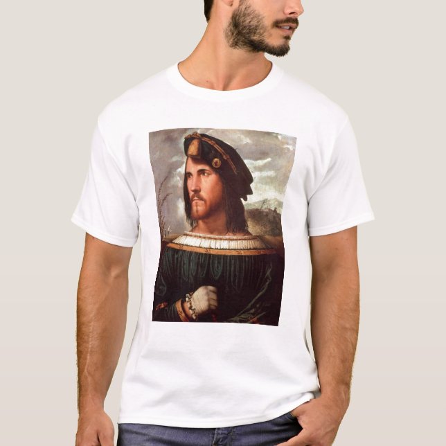 T-shirt Duque de Cesare Borgia de Valência (Frente)