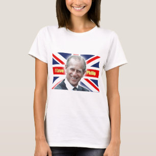 T-shirt Duque de Einburgh - Eu amo Philip