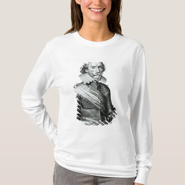 T-shirt Duque de William Cavendish ø de Newcastle (Frente)