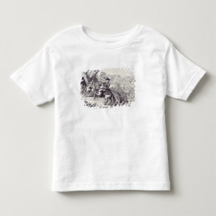 T-shirt Duque de William de Cumberland e o rebelde
