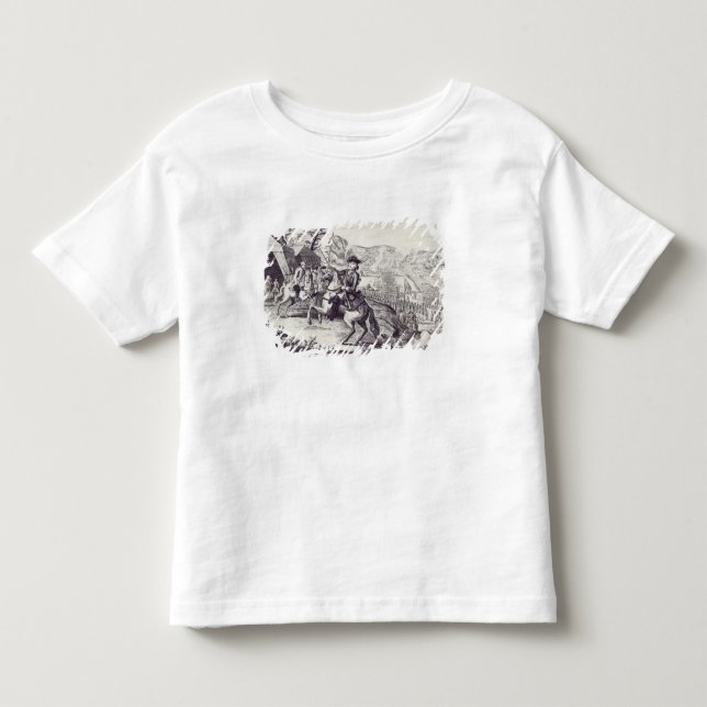 T-shirt Duque de William de Cumberland e o rebelde (Frente)