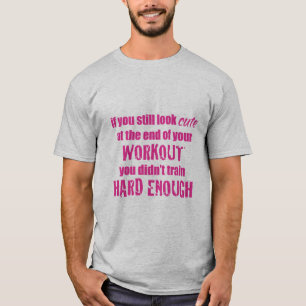 T-shirt duro do trem bastante
