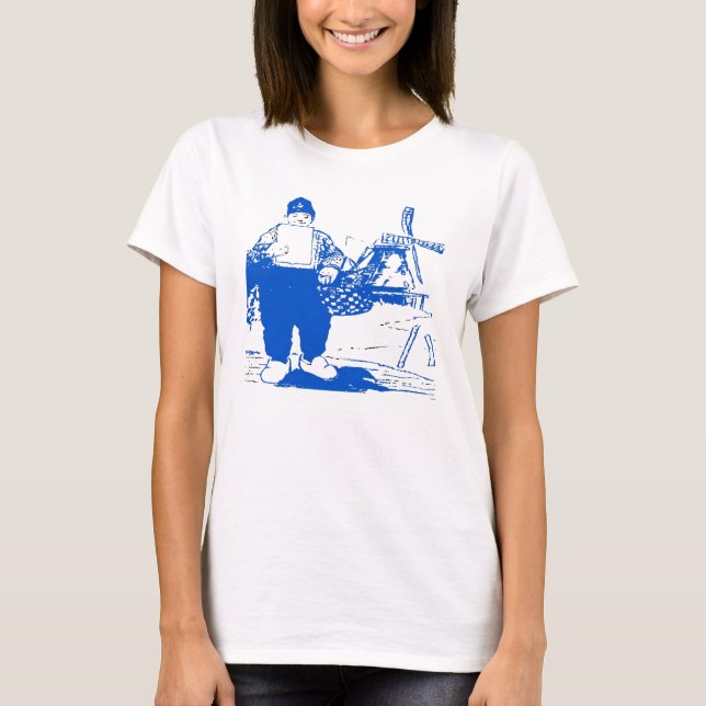 T-shirt Dutch Boy By Windmill (Frente)