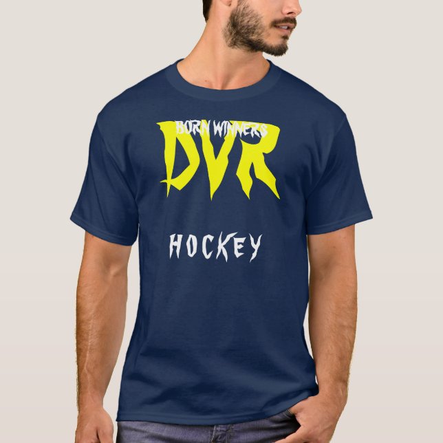 T-SHIRT DVR, H O C K E Y, VENCEDORES NASCIDOS (Frente)