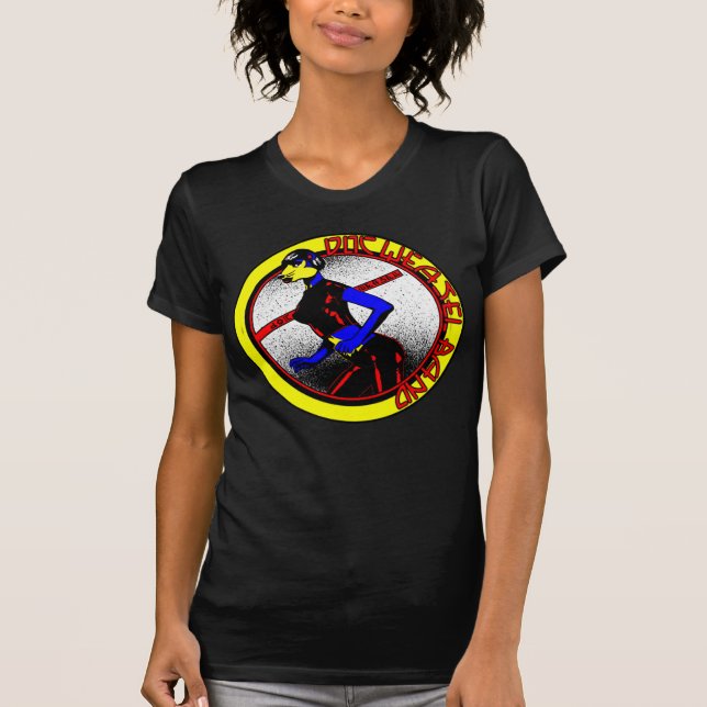 T-shirt DWB ninjaweasel (Frente)