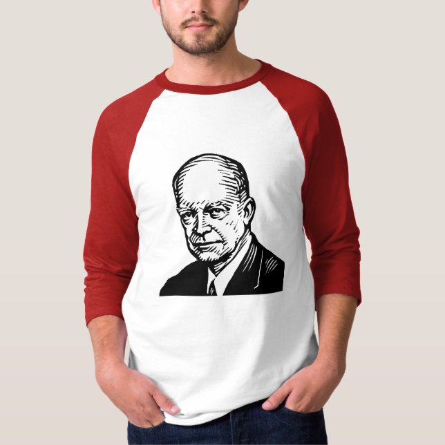 T-shirt Dwight D. Eisenhower "34" T (Frente)