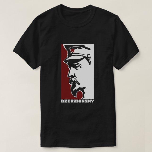 T-shirt Dzerzhinsky (Frente do Design)