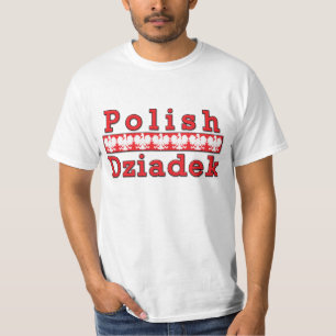 T-shirt Dziadek polonês Eagles