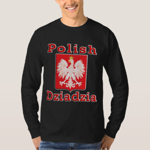 T-shirt Dziadzia polonês Eagle