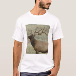 T-shirt E9 Alce Macho em Veludo