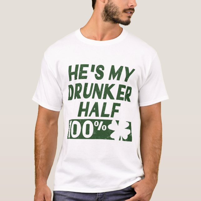 T-SHIRT É A MINHA METADE SECA (Frente)
