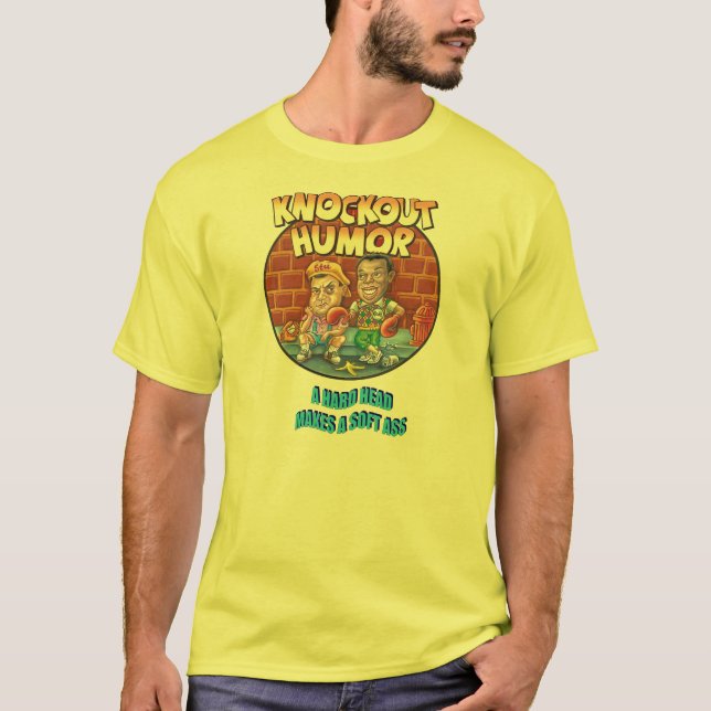 T-SHIRT e ACESSÓRIOS do HUMOR do KO (Frente)