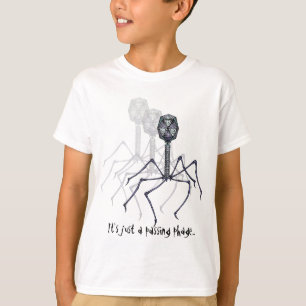 T-shirt É apenas uma engrenagem de passagem do miúdo do