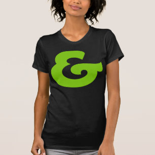 T-shirt E comercial
