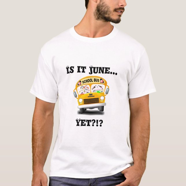 T-shirt É junho ainda?!? (Frente)