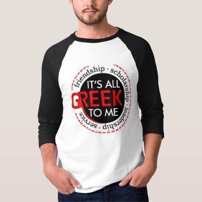 T-shirt É-me todo o grego (Frente)
