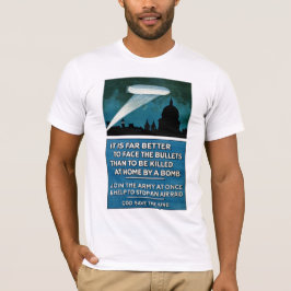 T-shirt É Muito Melhor Enfrentar As Balas...