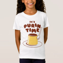 T-shirt É o tempo de Purin! (Castanho) プ リ ン