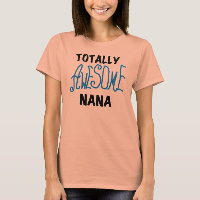 T-shirt e presentes azuis totalmente (Frente)
