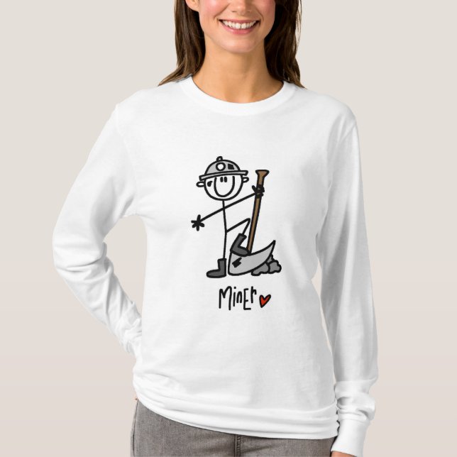 T-shirt e presentes básicos do mineiro (Frente)