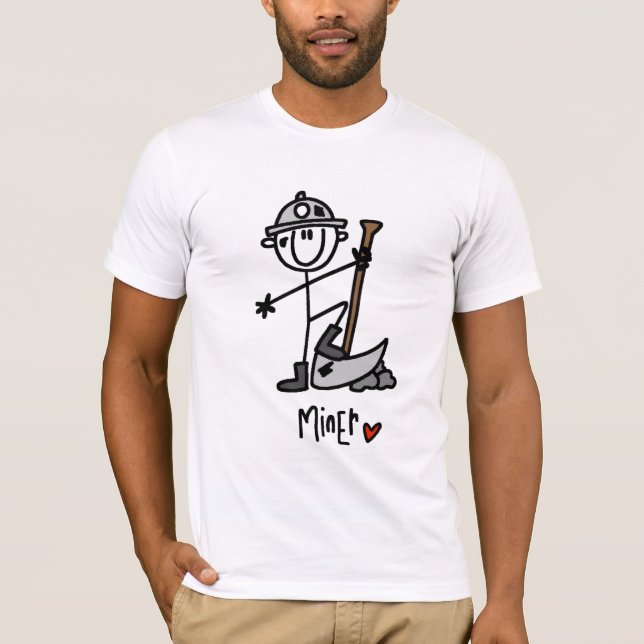 T-shirt e presentes básicos do mineiro (Frente)