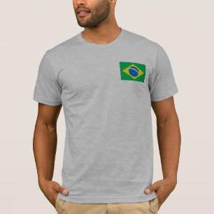 T-shirt e presentes brasileiros da bandeira
