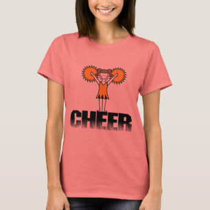 T-shirt e presentes Cheerleading do ouro