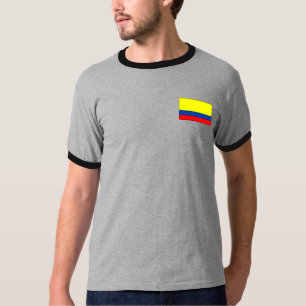 T-shirt e presentes colombianos da bandeira
