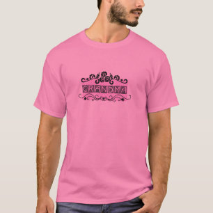 T-shirt e presentes da avó da placa de