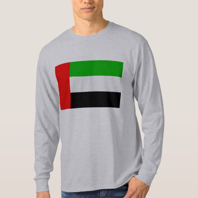 T-shirt e presentes da bandeira de United Arab (Frente)