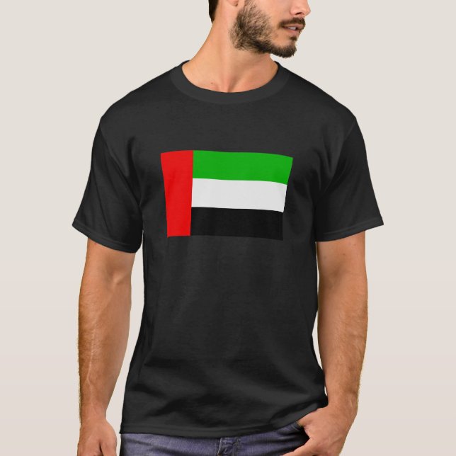 T-shirt e presentes da bandeira de United Arab (Frente)