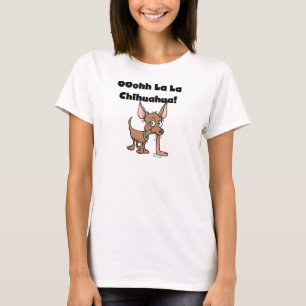 T-shirt e presentes da chihuahua do La do La de