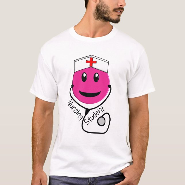 T-shirt e presentes da enfermeira de estudante (Frente)