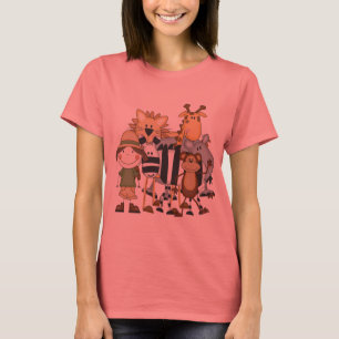 T-shirt e presentes da menina do safari