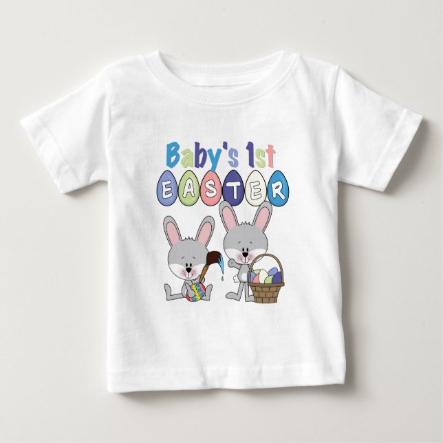 T-shirt e presentes da páscoa dos ovos da páscoa (Frente)