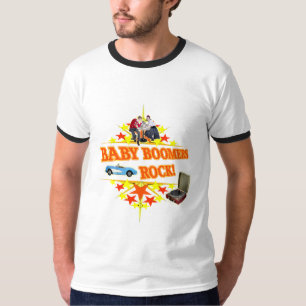 T-shirt e presentes da rocha dos nascidos no Baby