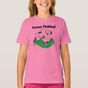 T-shirt e presentes das cócegas dos amores