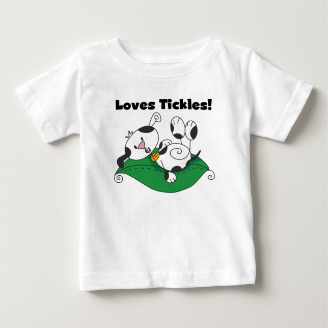 T-shirt e presentes das cócegas dos amores (Frente)
