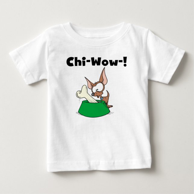 T-shirt e presentes de Chihuhua Qui-Wow (Frente)