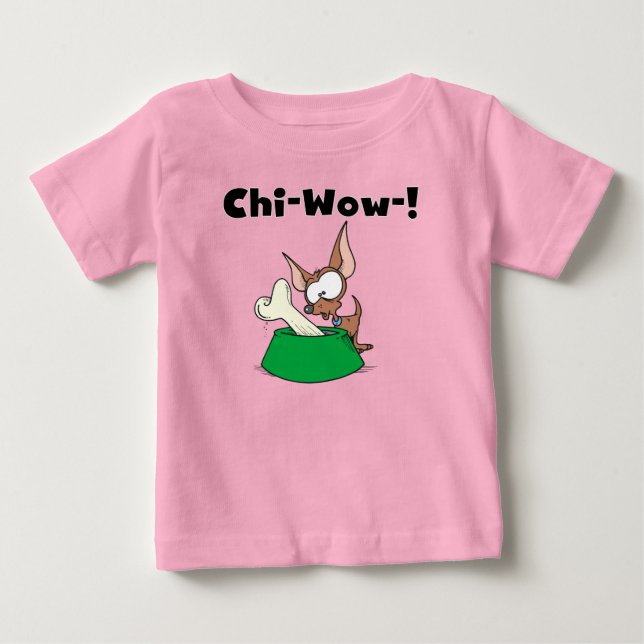 T-shirt e presentes de Chihuhua Qui-Wow (Frente)