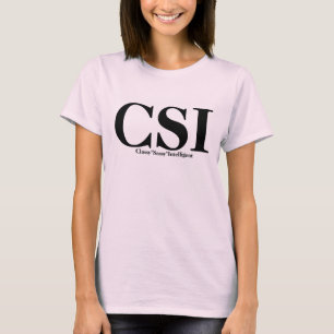 T-shirt e presentes de CSI